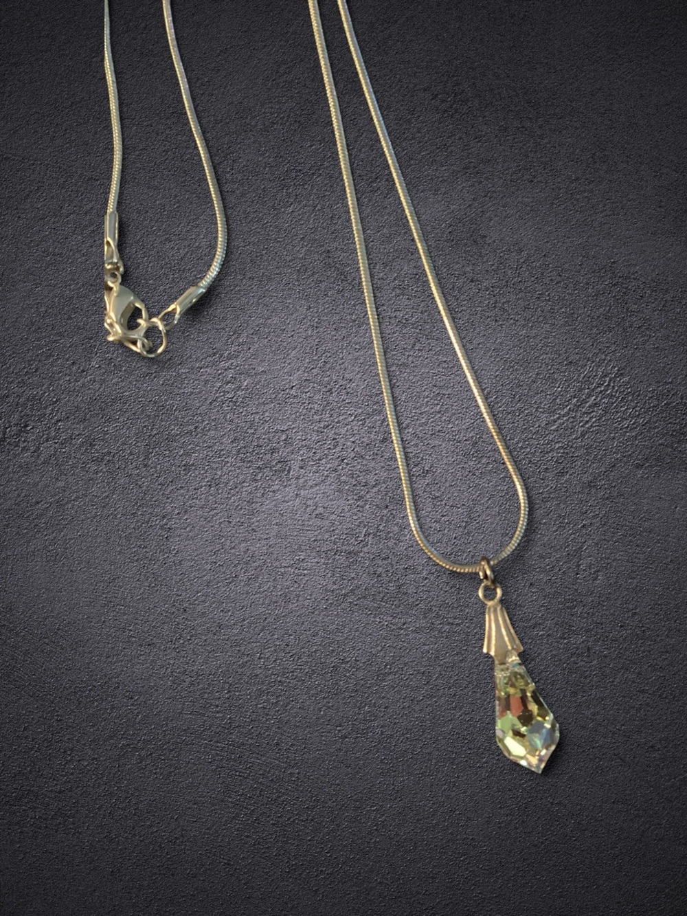 Swarovski Aurora Borealis Necklace